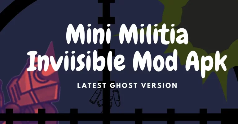 Mini Militia Invisible Mod Apk