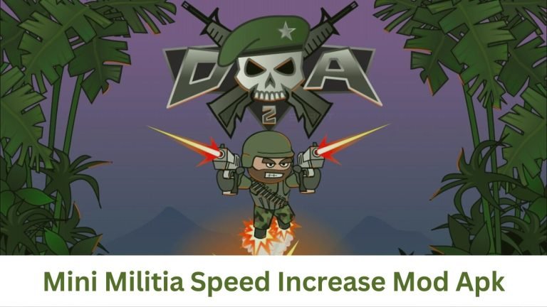 Mini Militia Speed Increase Mod Apk